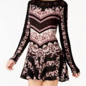 free people dress  pull over sz S  never worn  cute open back